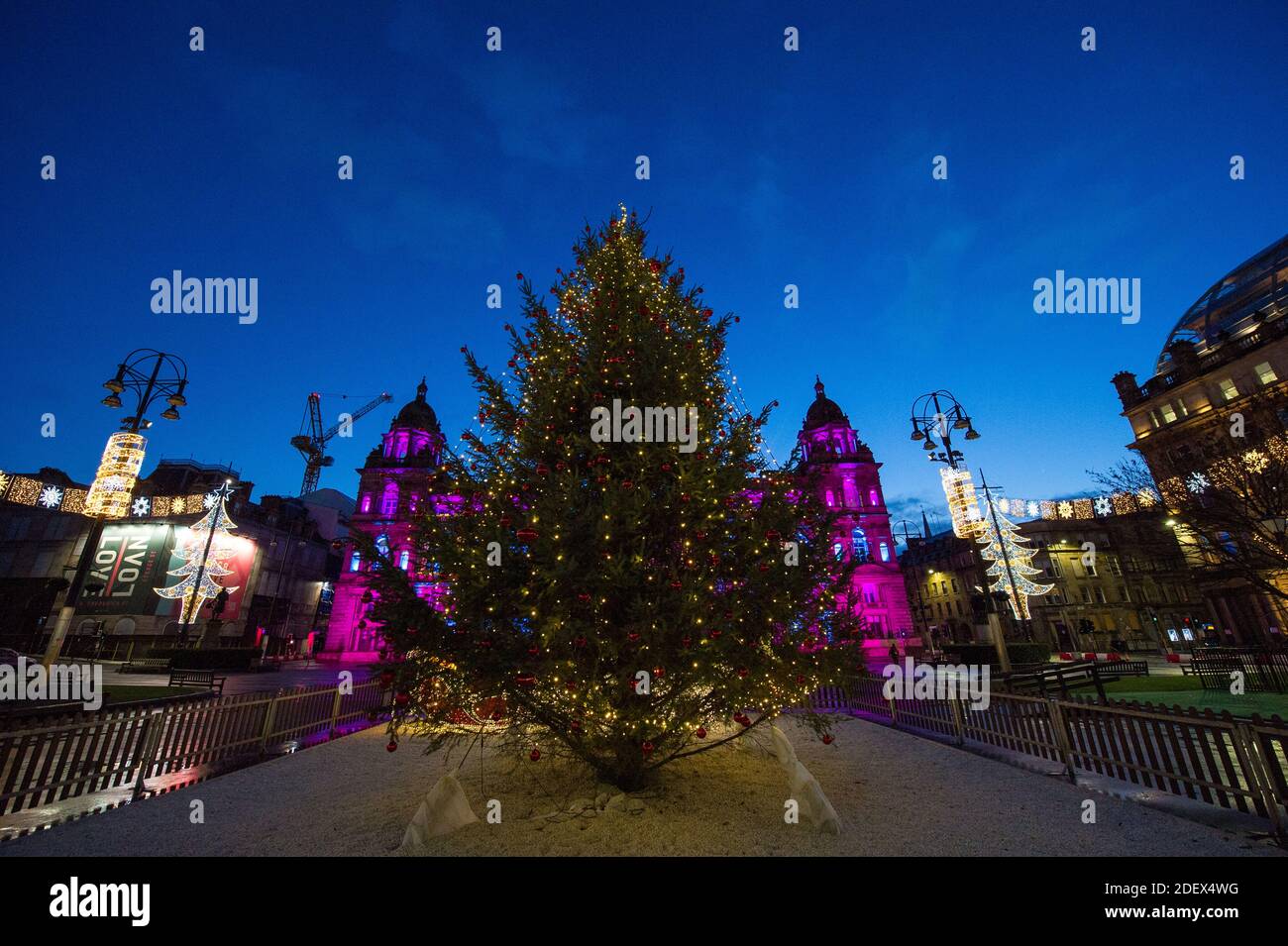 City hall online christmas lights 2020