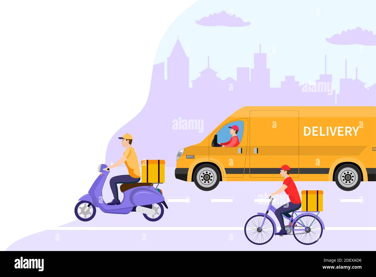 Online delivery service concept Stock Vector Image & Art - Alamy
