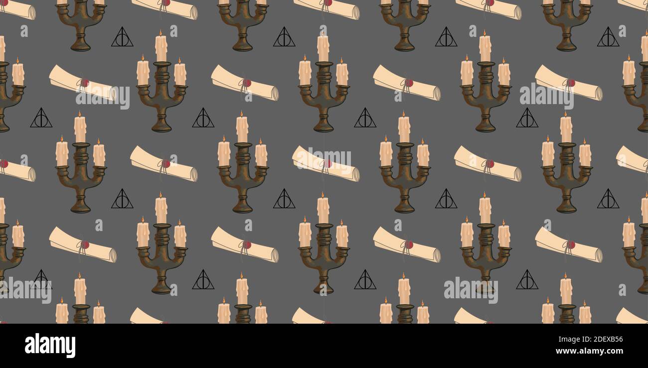 Paper art pattern with parchment scroll for decoration design. Vector cover. Abstract pattern. Elegant art. Seamless vector texture. Stock Vector