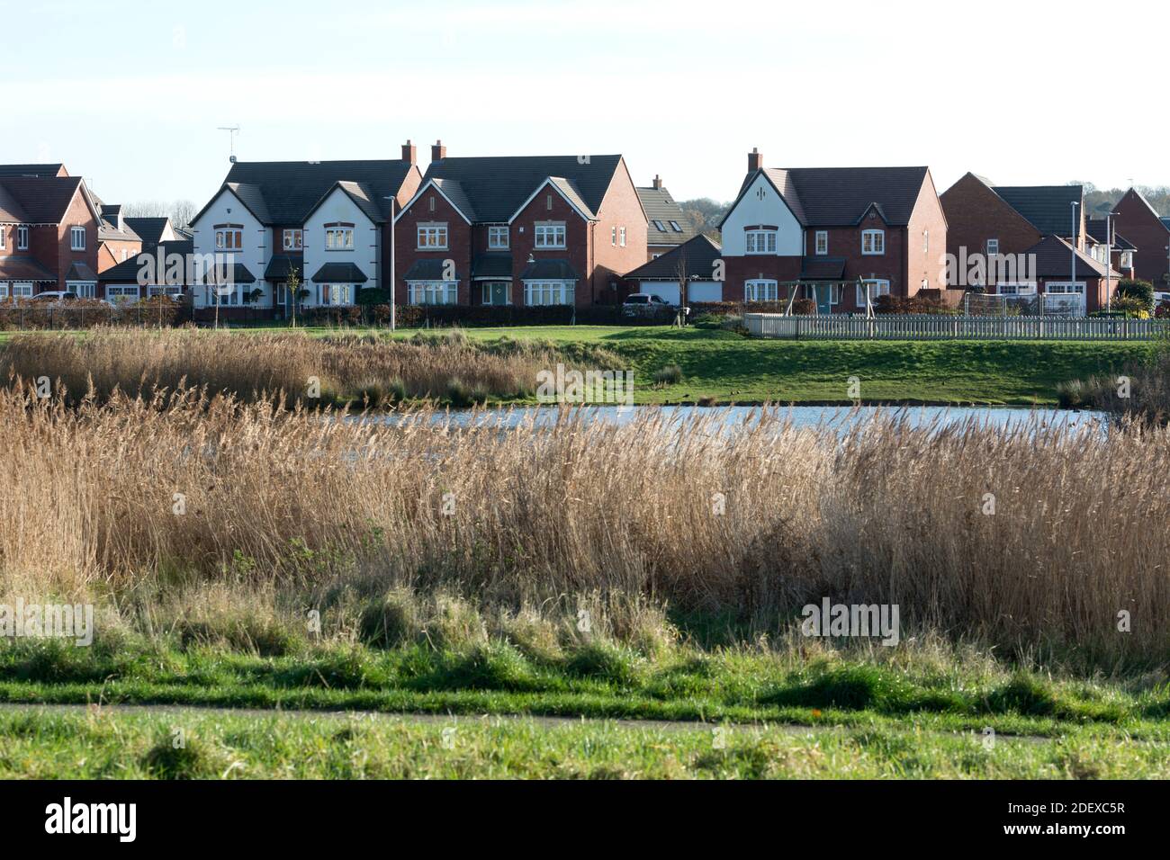 Chase Meadow housing estate, Warwick, Warwickshire, England, UK Stock