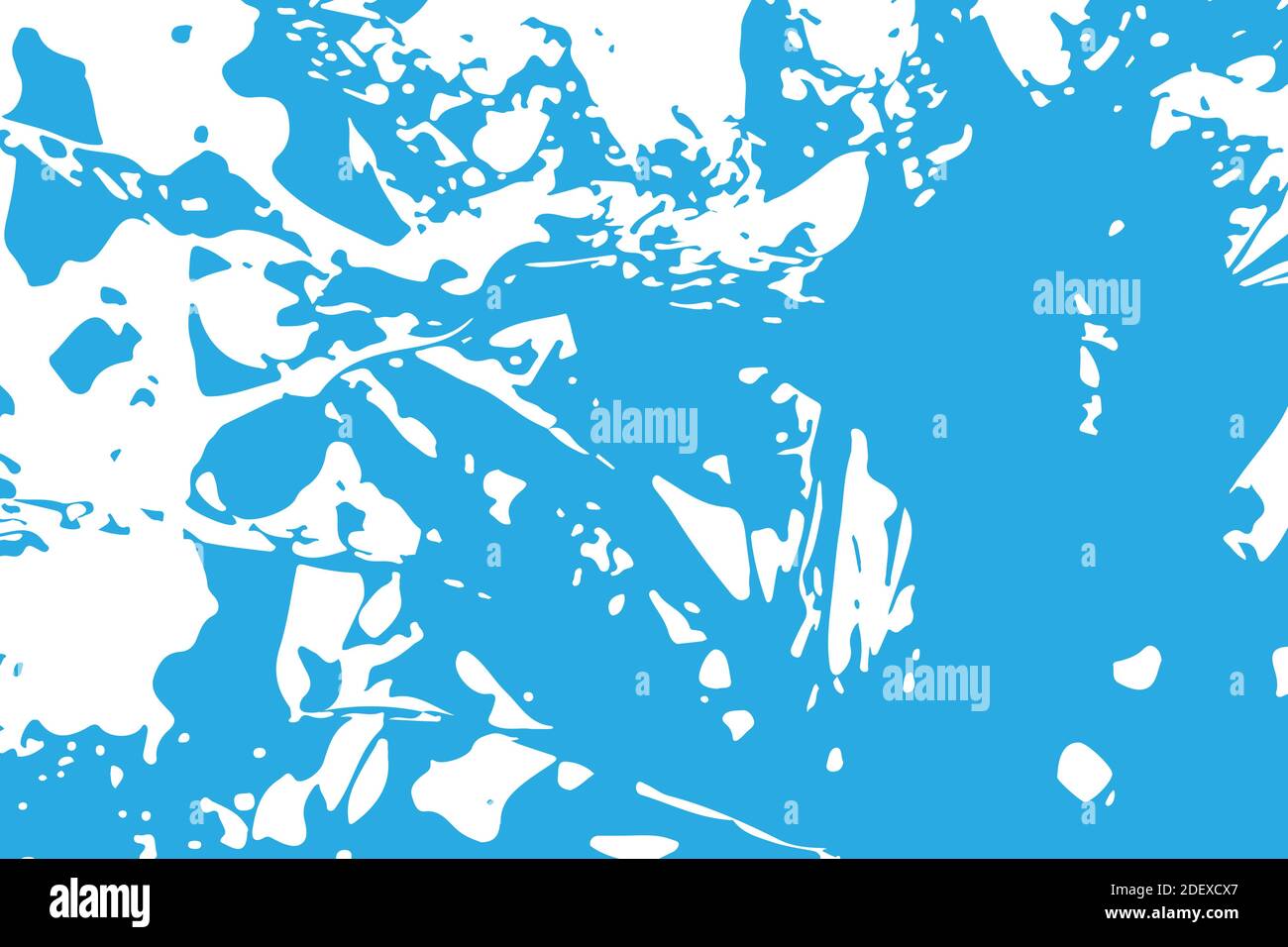 Pattern with spots and blobs of paint or ink. Stock Vector