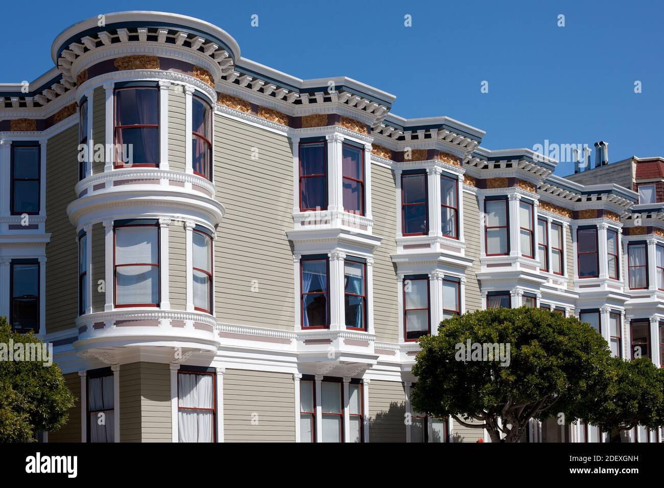 San Francisco, California, United States Detail of traditional
