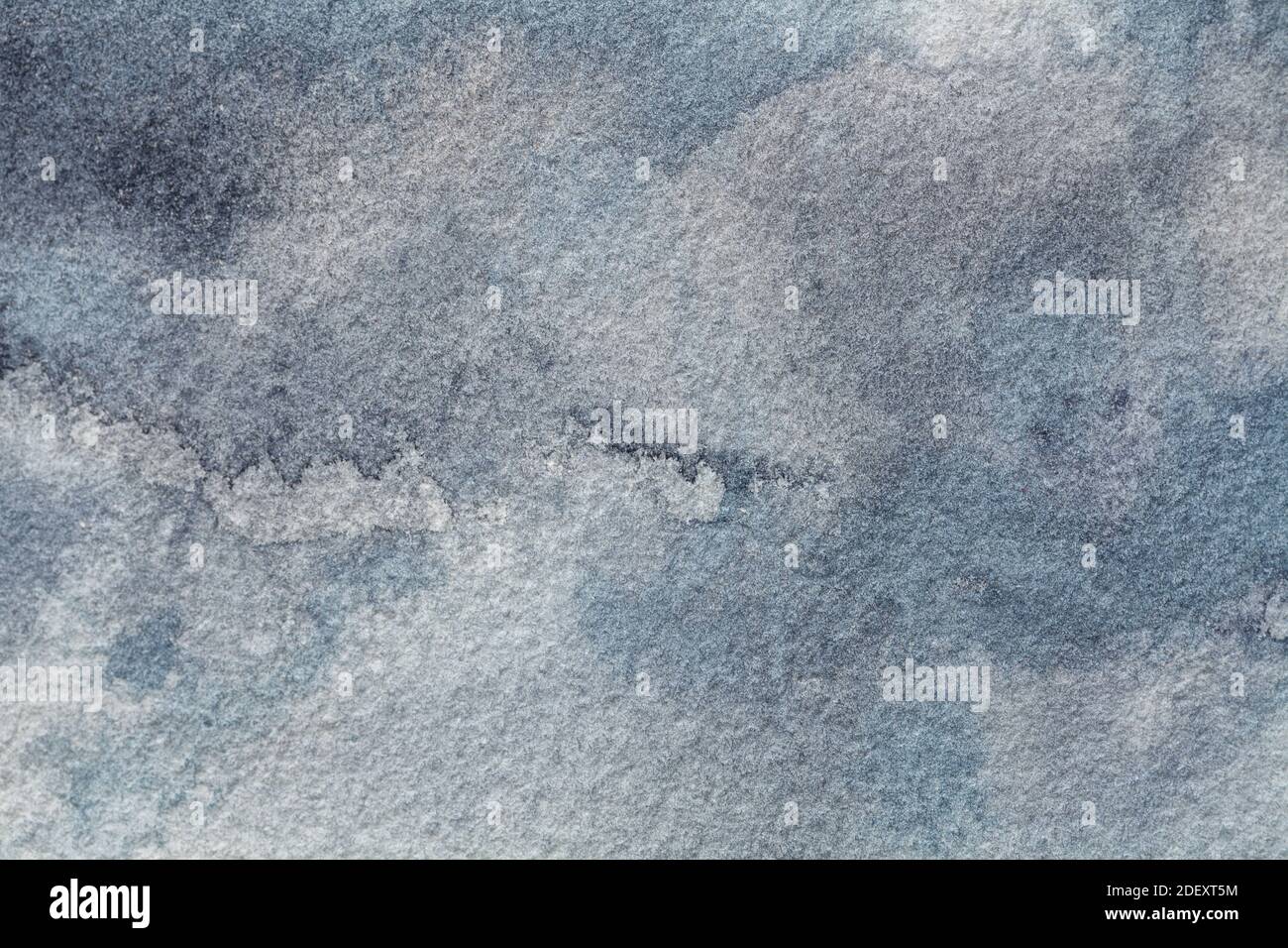 Abstract art background dark gray and blue colors. Watercolor painting ...