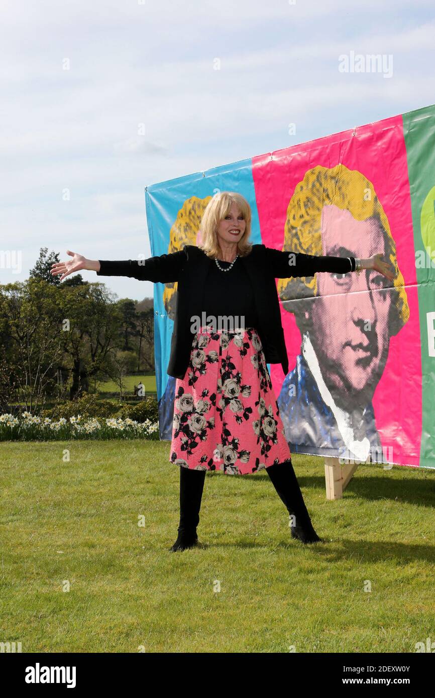 Joanna Lumley OBE at the Boswell Book Festival Dumfries House, East