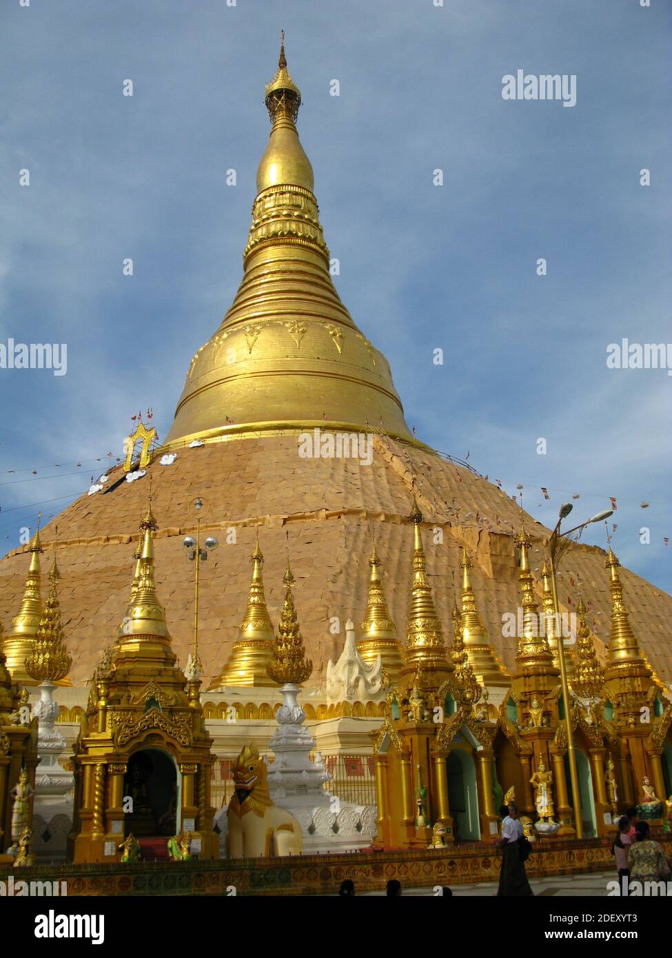 The temple Shwedagon pagoda in Yangon, Rangoon, Myanmar Stock Photo - Alamy