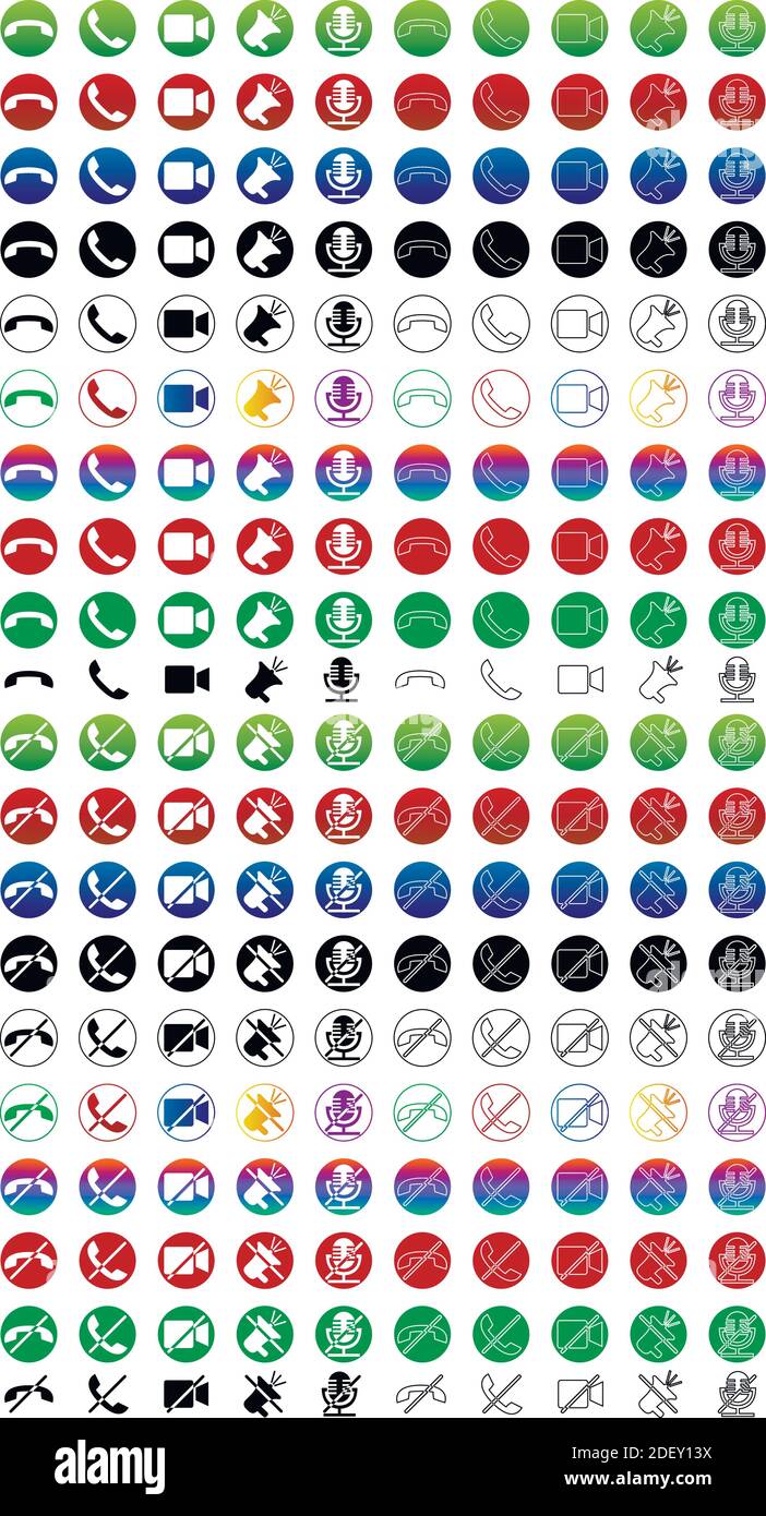 Video messaging symbol Cut Out Stock Images Pictures Alamy