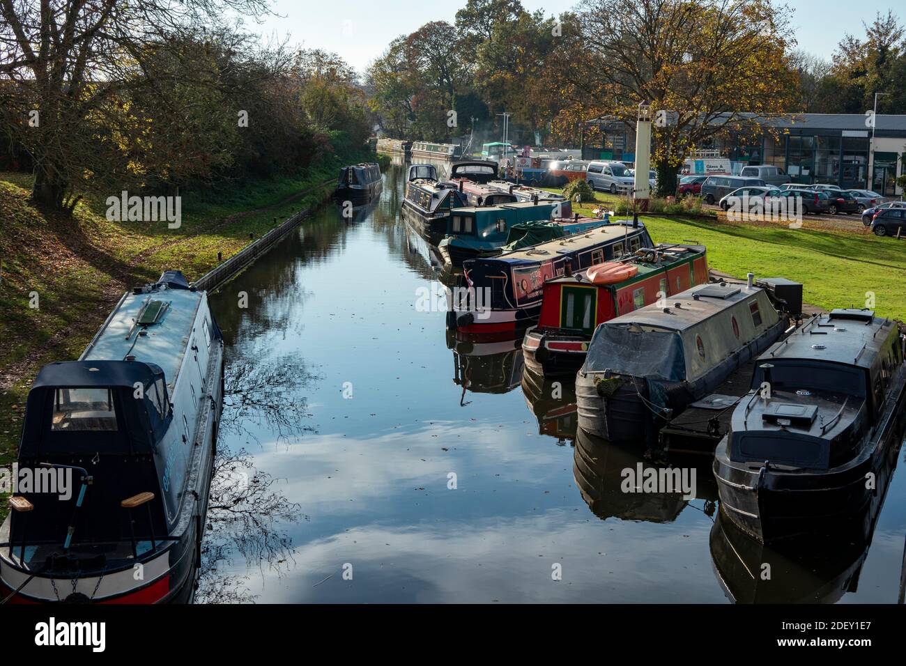 Droitwich Spa Marina Stock Photo Alamy