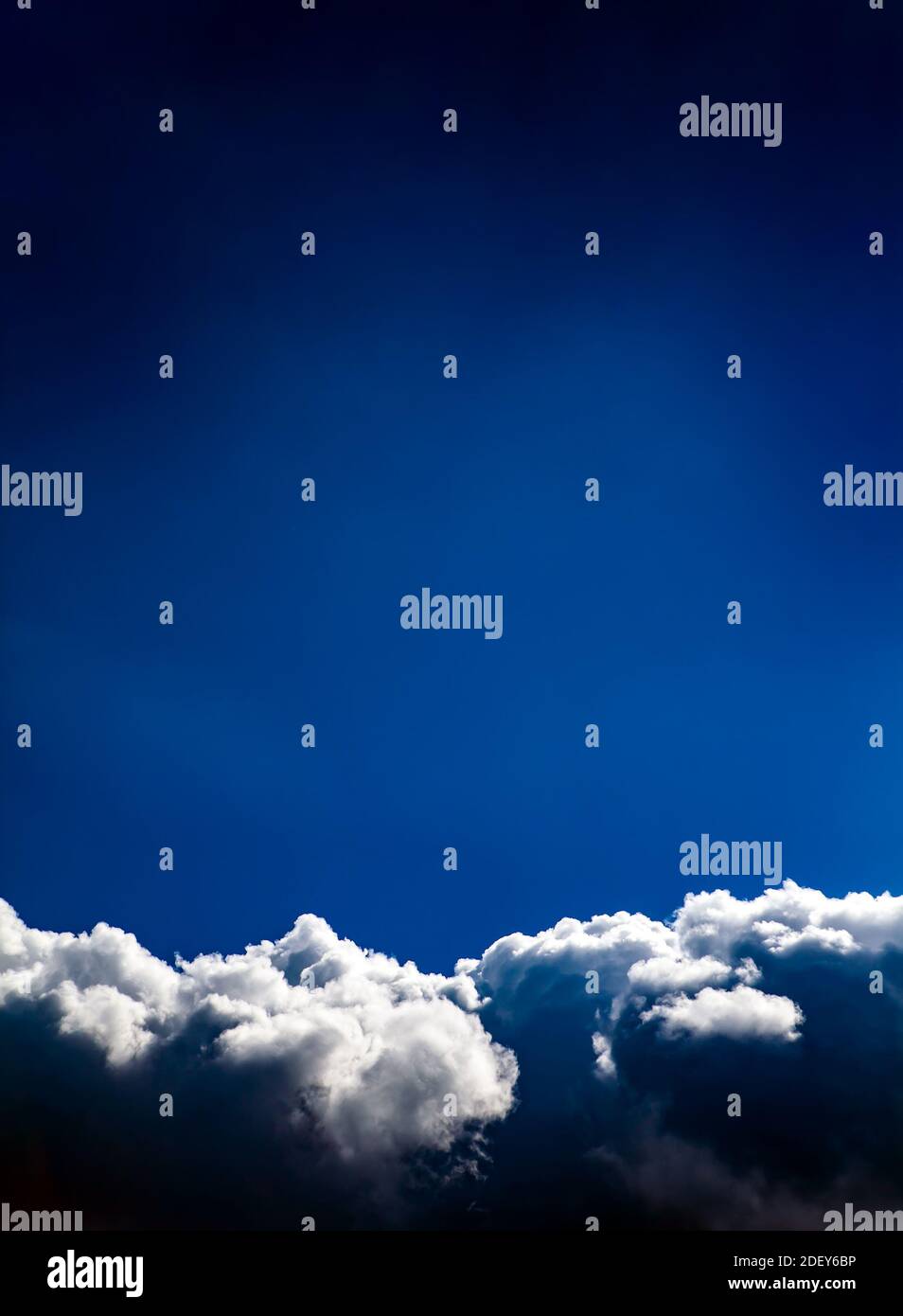 Dramatic Cloudscape Background with a Blue Sky Stock Photo - Alamy