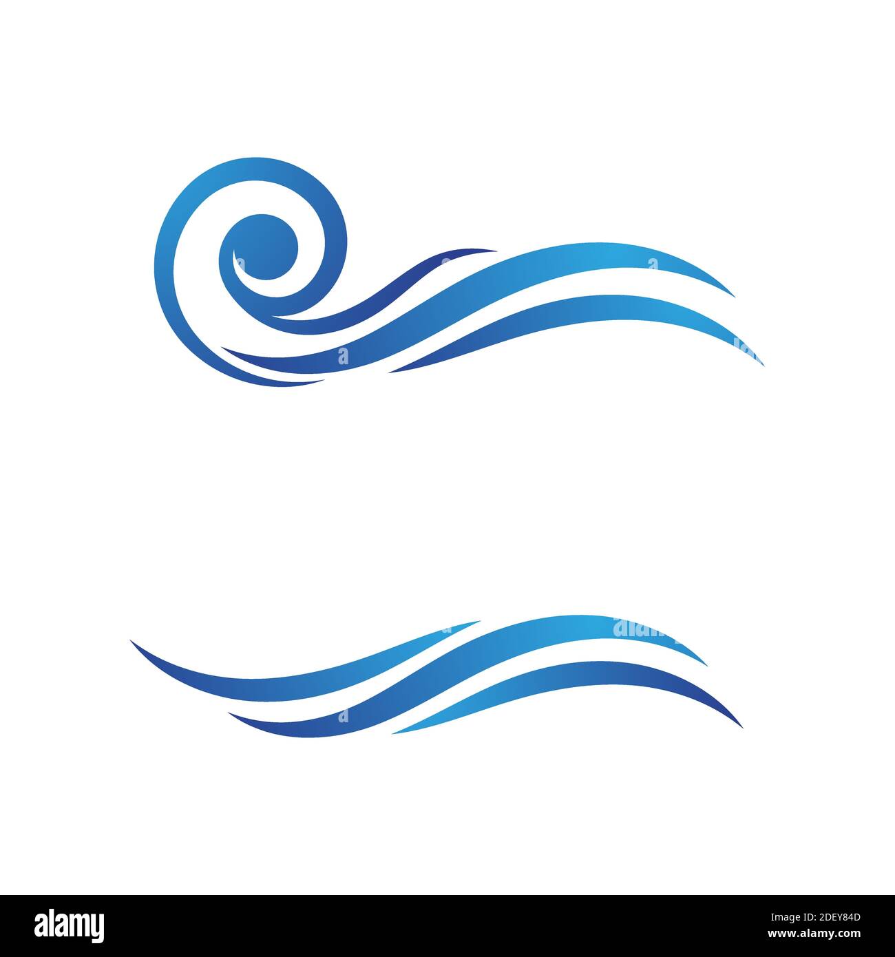 Water wave icon vector illustration design template Stock Vector Image ...