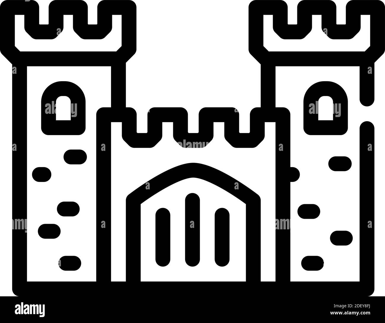 Arch lookout Stock Vector Images - Alamy