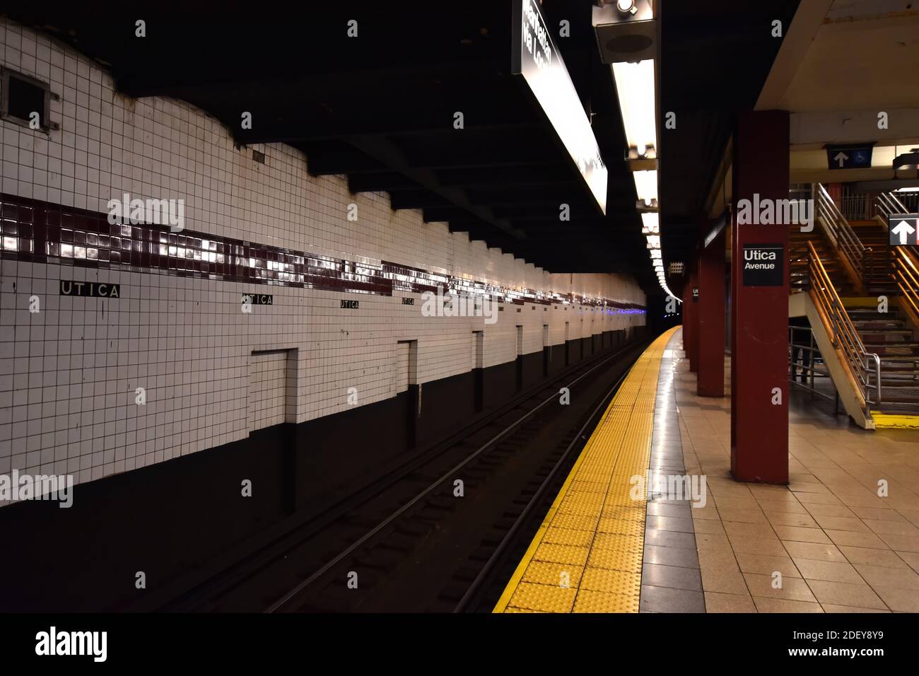 Utica avenue station hires stock photography and images Alamy