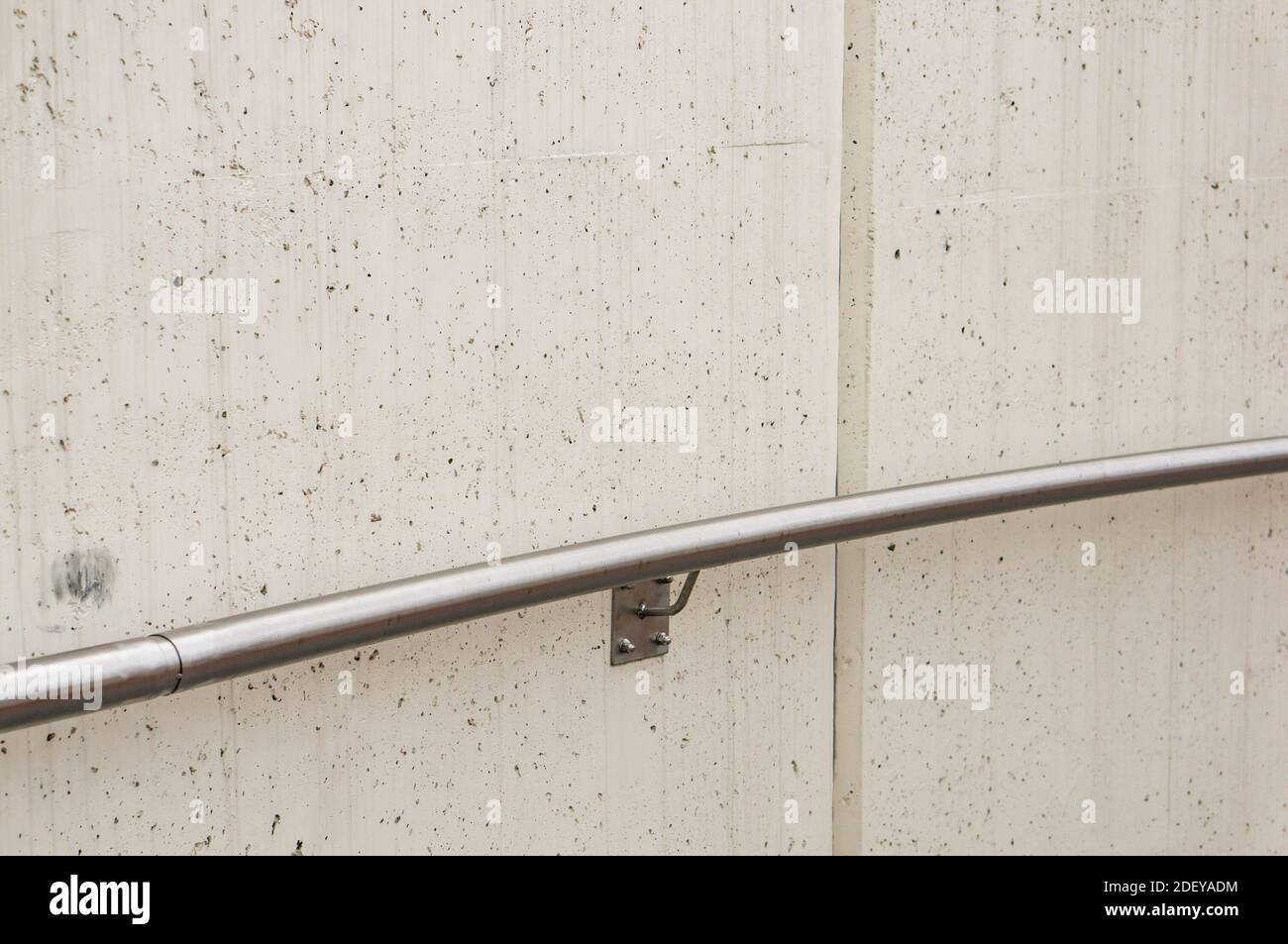 Metal Rods In Wall Pole attached to wall hi-res stock photography and images - Alamy