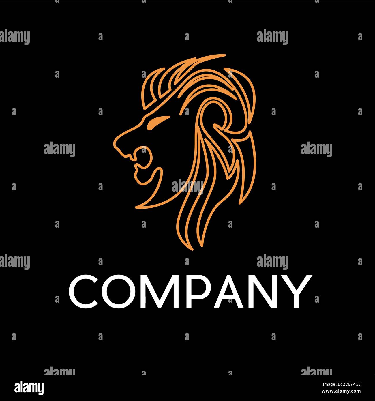 Abstract lion hi-res stock photography and images - Alamy