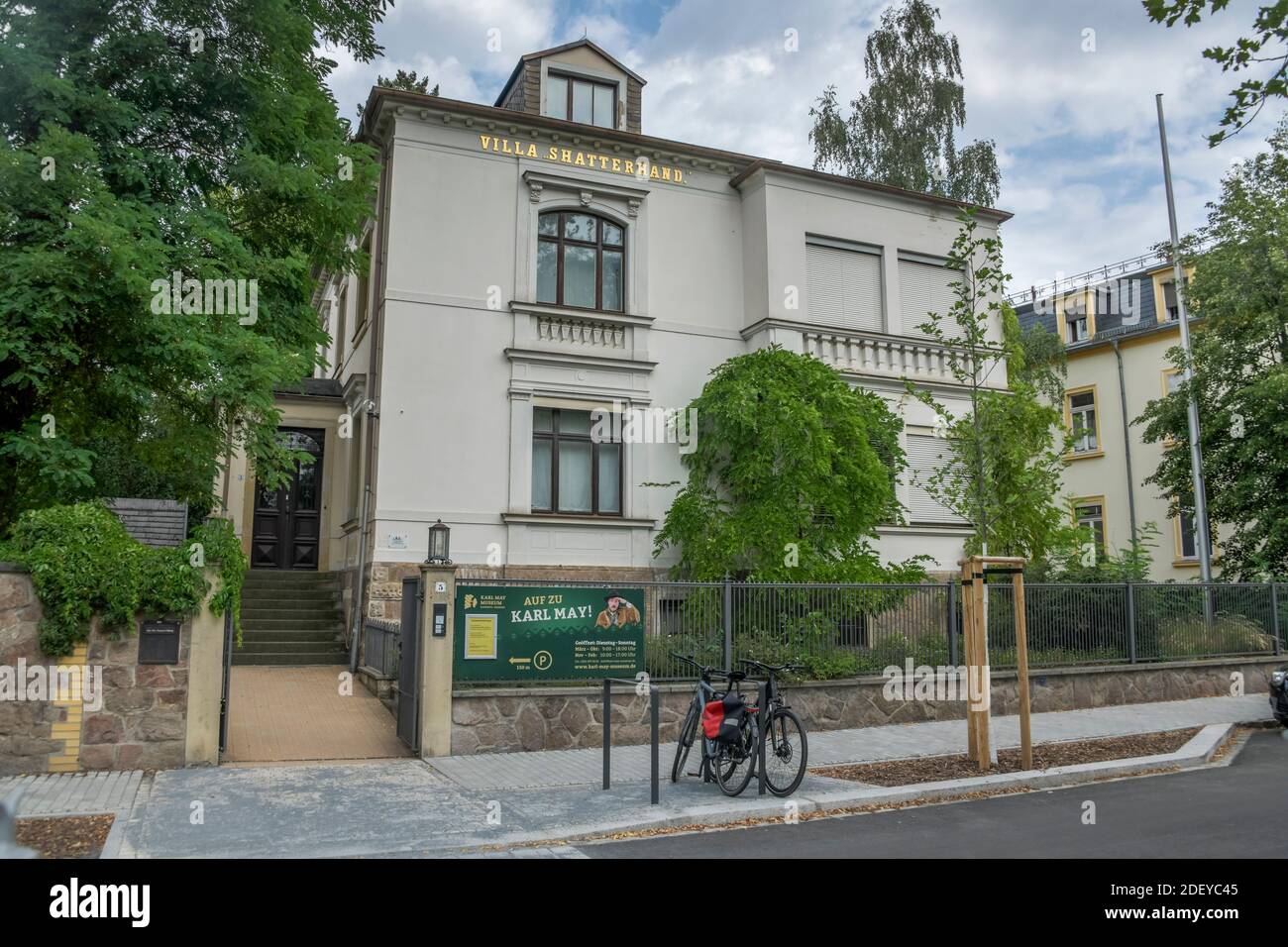 Villa Shatterhand, Karl May Museum, Radebeul, Sachsen, Deutschland