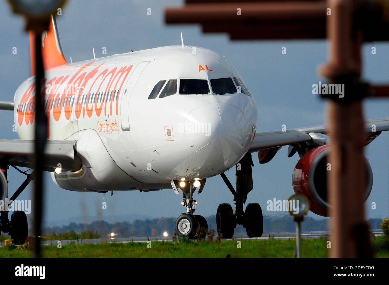 Liverpool John Lennon Airport, Ryanair, EasyJet Stock Photo Alamy