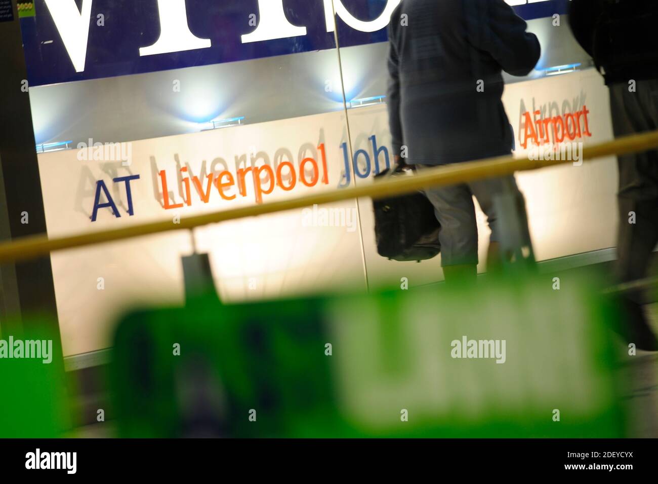 Liverpool John Lennon Airport, Ryanair, EasyJet Stock Photo Alamy