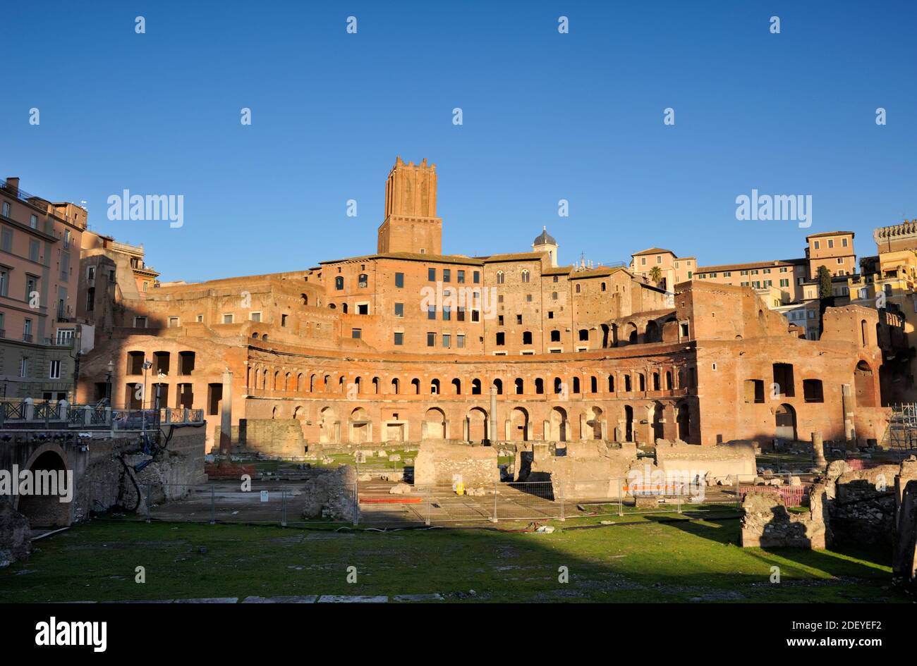 Trajan's Forum and market, Rome, Italy Stock Photo