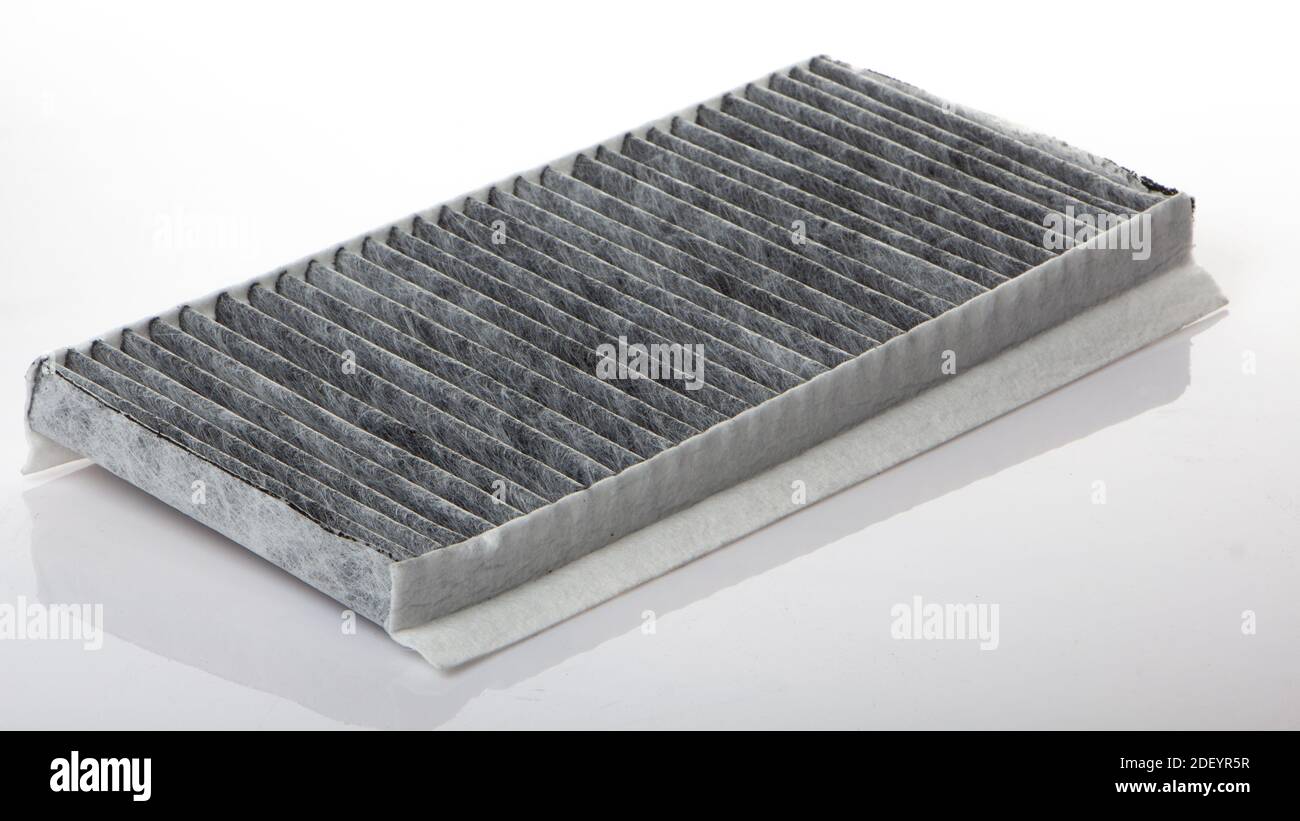 worn cabin air conditioner filter of car Stock Photo Alamy