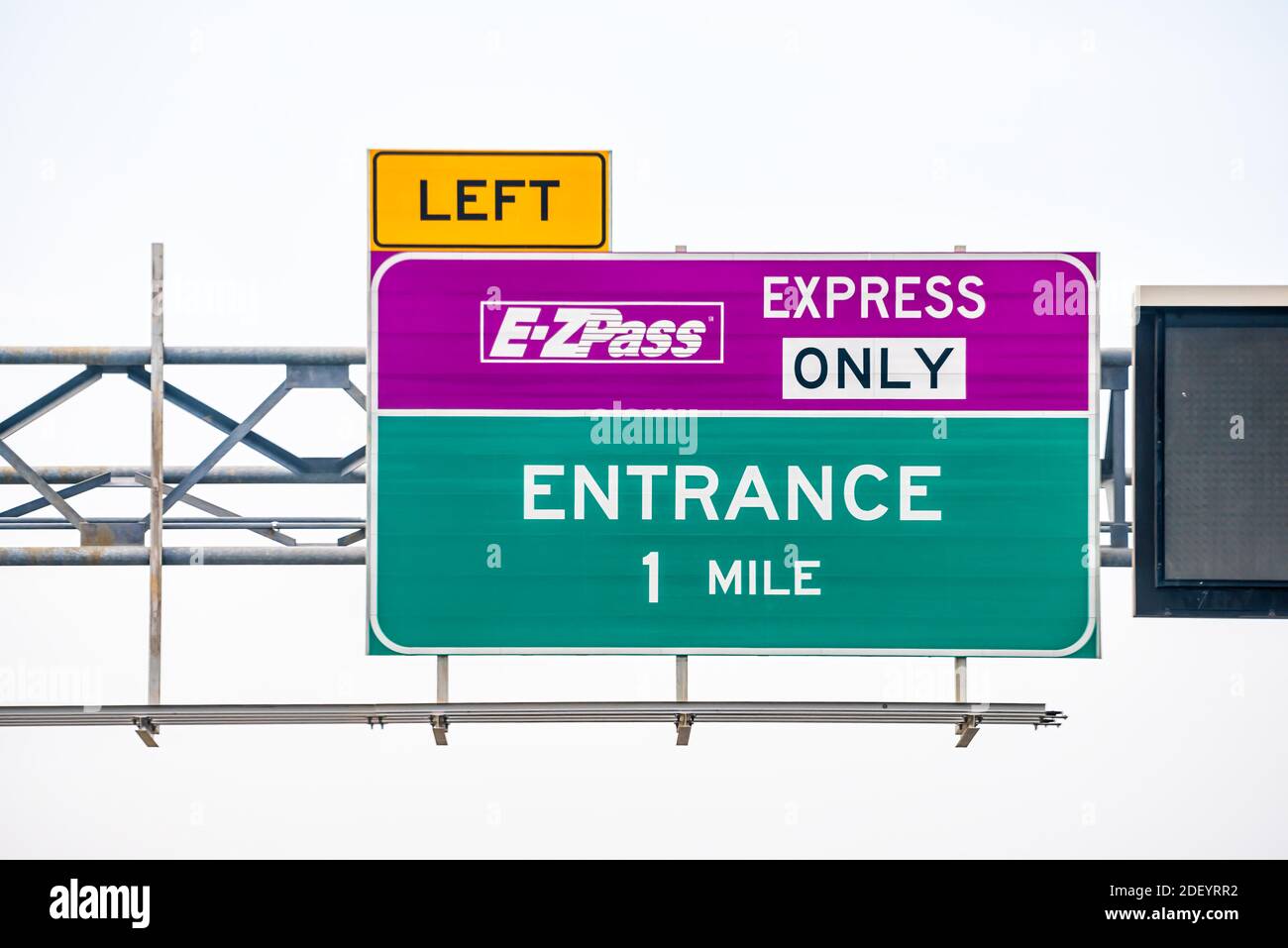 Ez pass toll hires stock photography and images Alamy