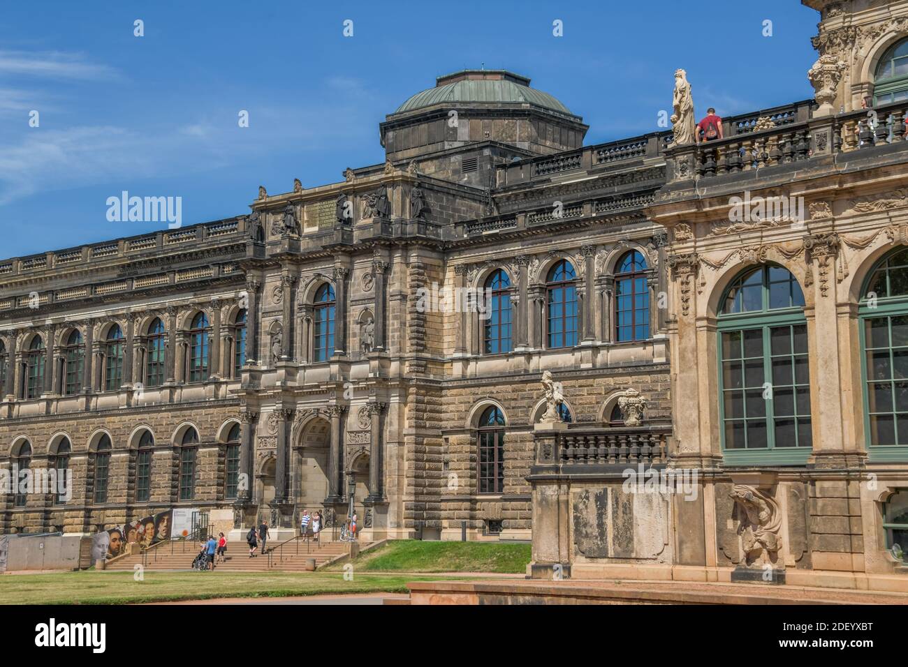 Gemäldegalerie Alte Meister, Sempergalerie, Zwinger, Dresden, Sachsen, Deutschland Stock Photo