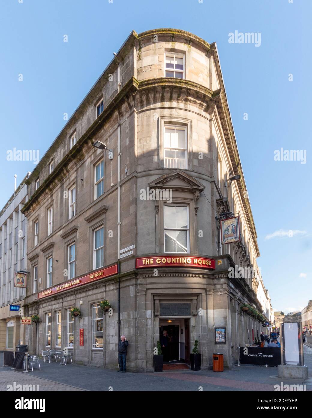 The Counting House public house, Reform Street, Dundee, Tayside, Scotland, UK Stock Photo