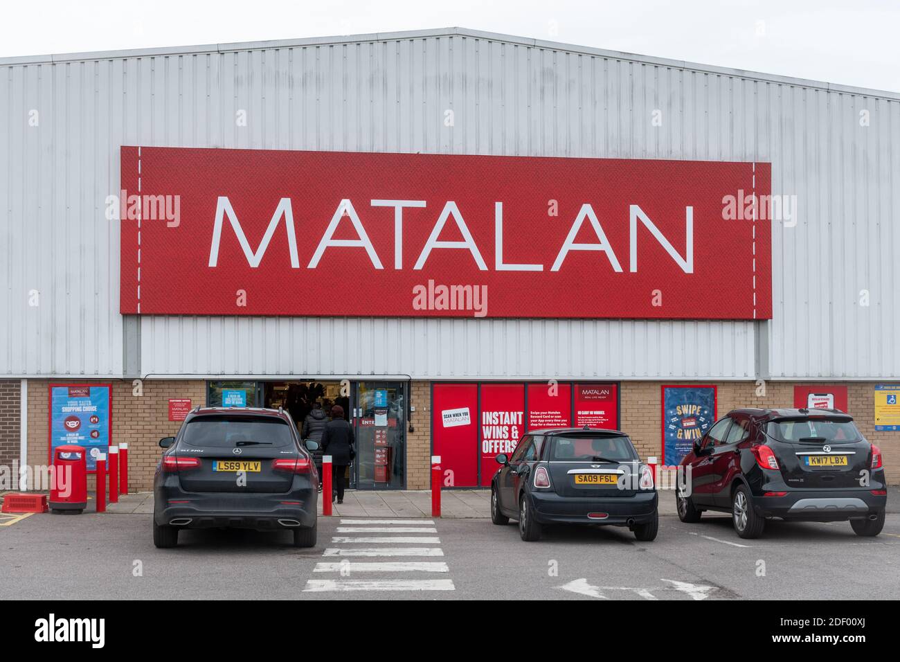 Matalan store front, British fashion and homeware retailer, UK Stock Photo