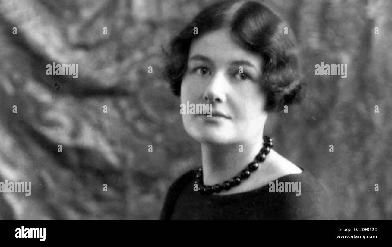 REBECCA CLARKE (1886-1979) Anglo-American composer and violinist, about 1920 Stock Photo