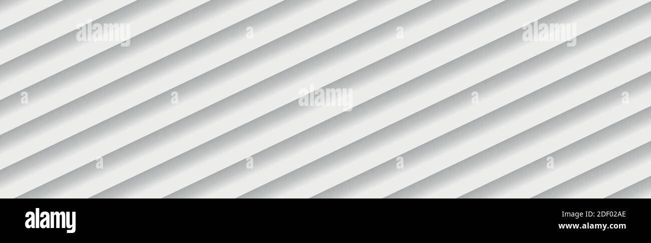 Abstract white panoramic background with lines - Vector illustration ...