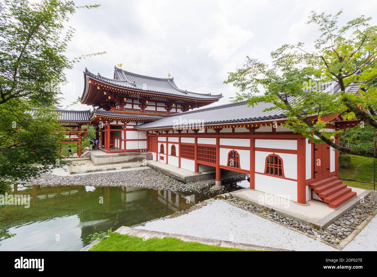 The Byodoin Temple in Uji City, Kyoto, Japan Stock Photo