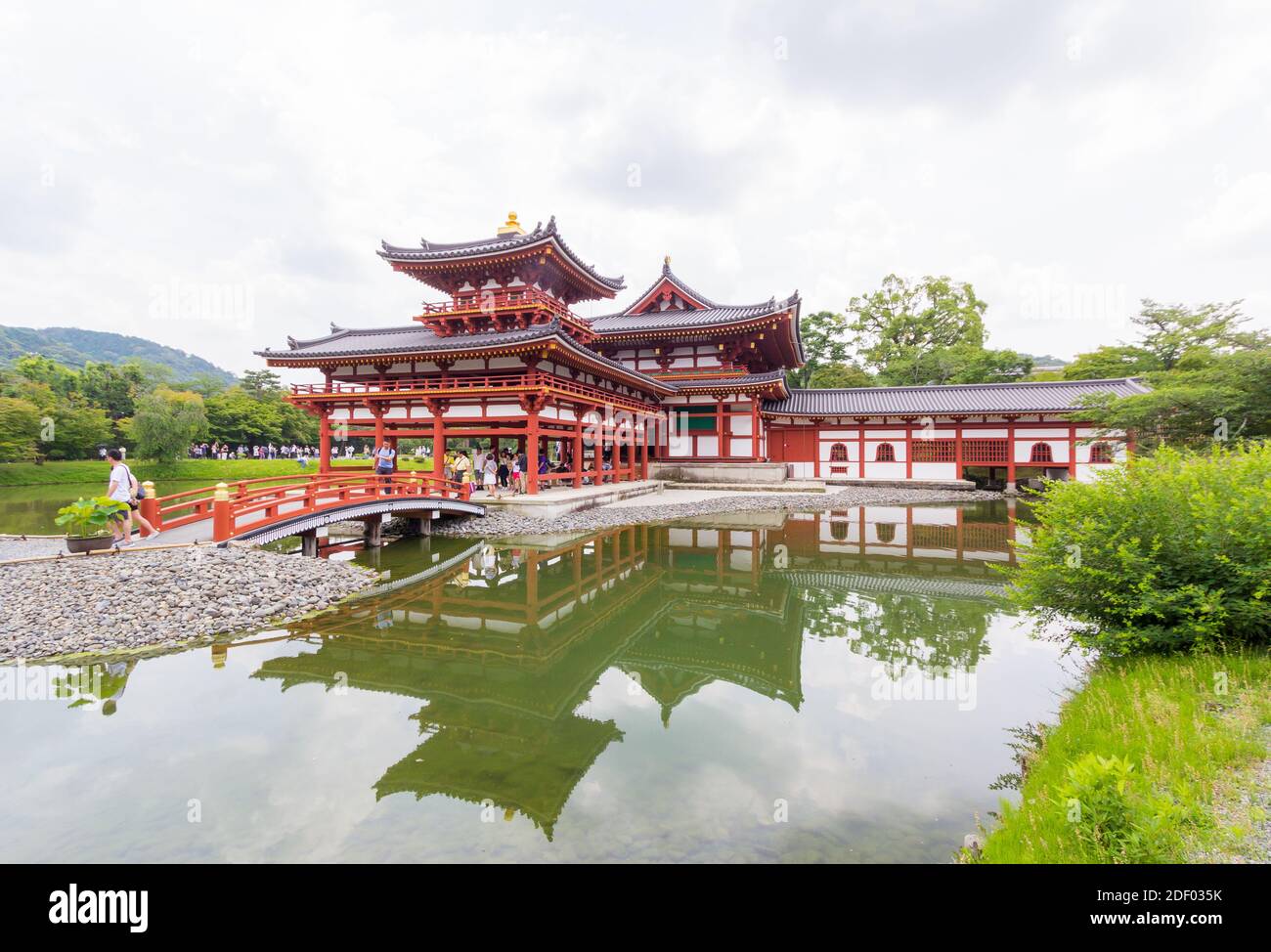 The Byodoin Temple in Uji City, Kyoto, Japan Stock Photo