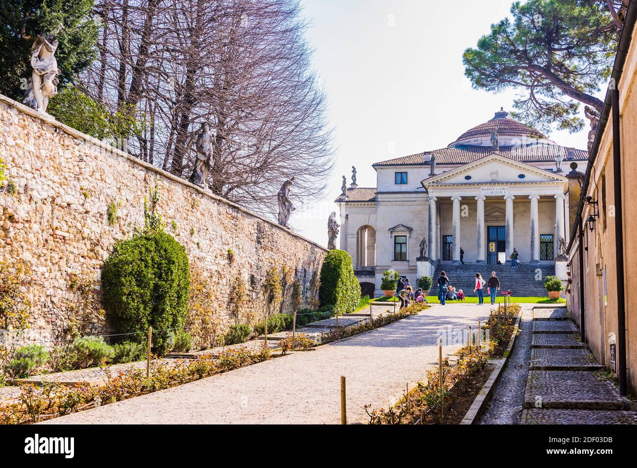 Villa La Rotonda is a Neoclassical villa just outside Vicenza in