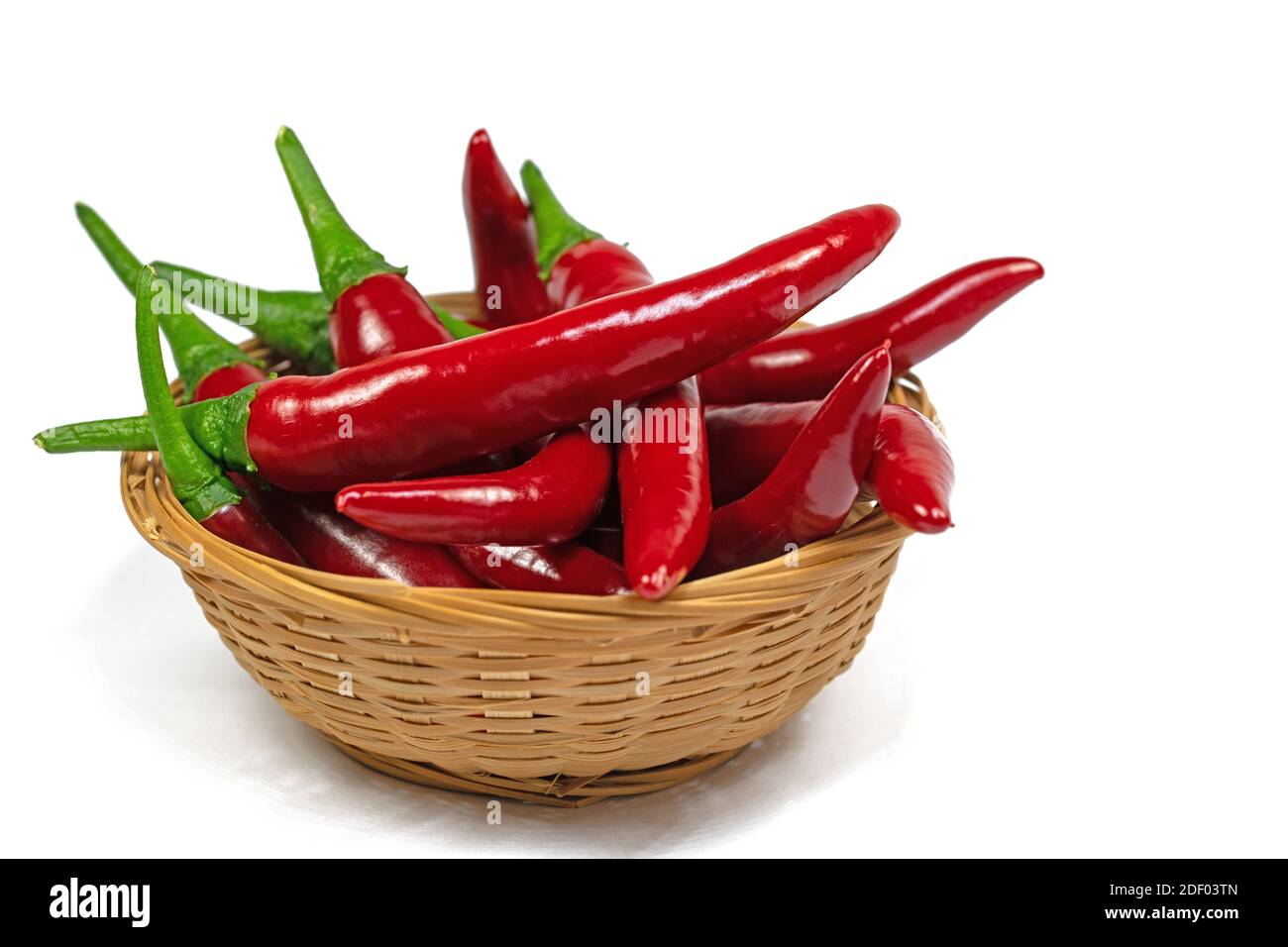 Peppers hot chili basket hi-res stock photography and images - Alamy