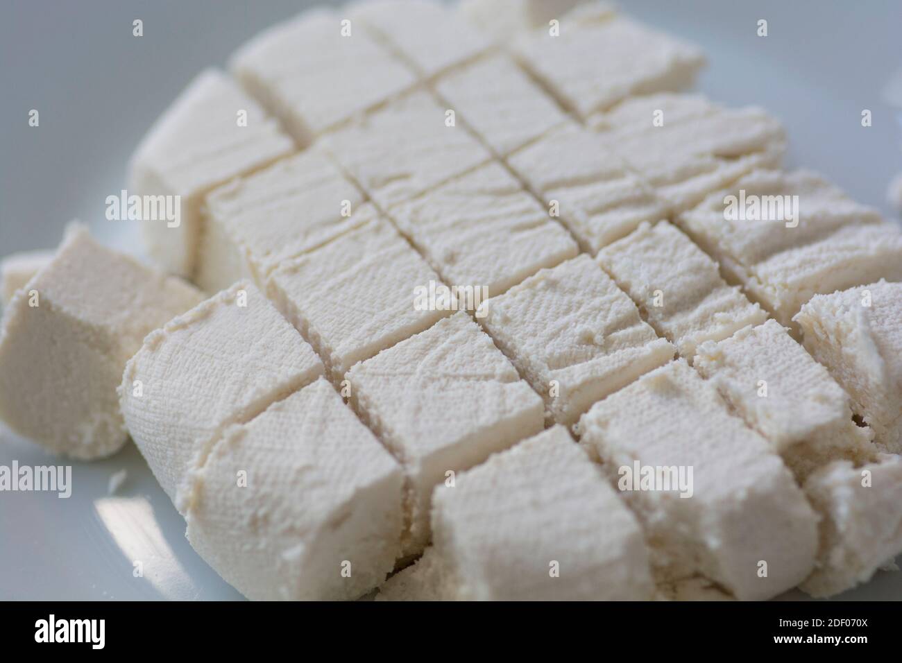 Homemade Paneer, fresh Indian cottage cheese Stock Photo Alamy