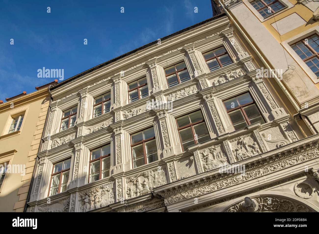 Biblisches Haus, Neißstraße, Görlitz, Sachsen, Deutschland Stock Photo