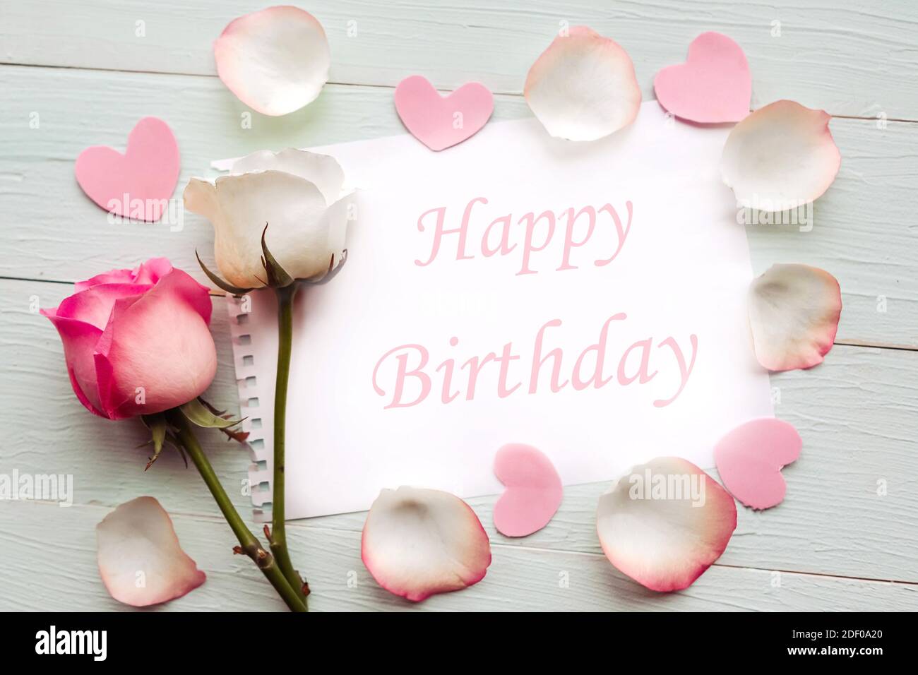 Beautiful Bouquet of Roses on a Window with Text Happy Birthday Stock Photo  - Image of fresh, bloom: 122130044
