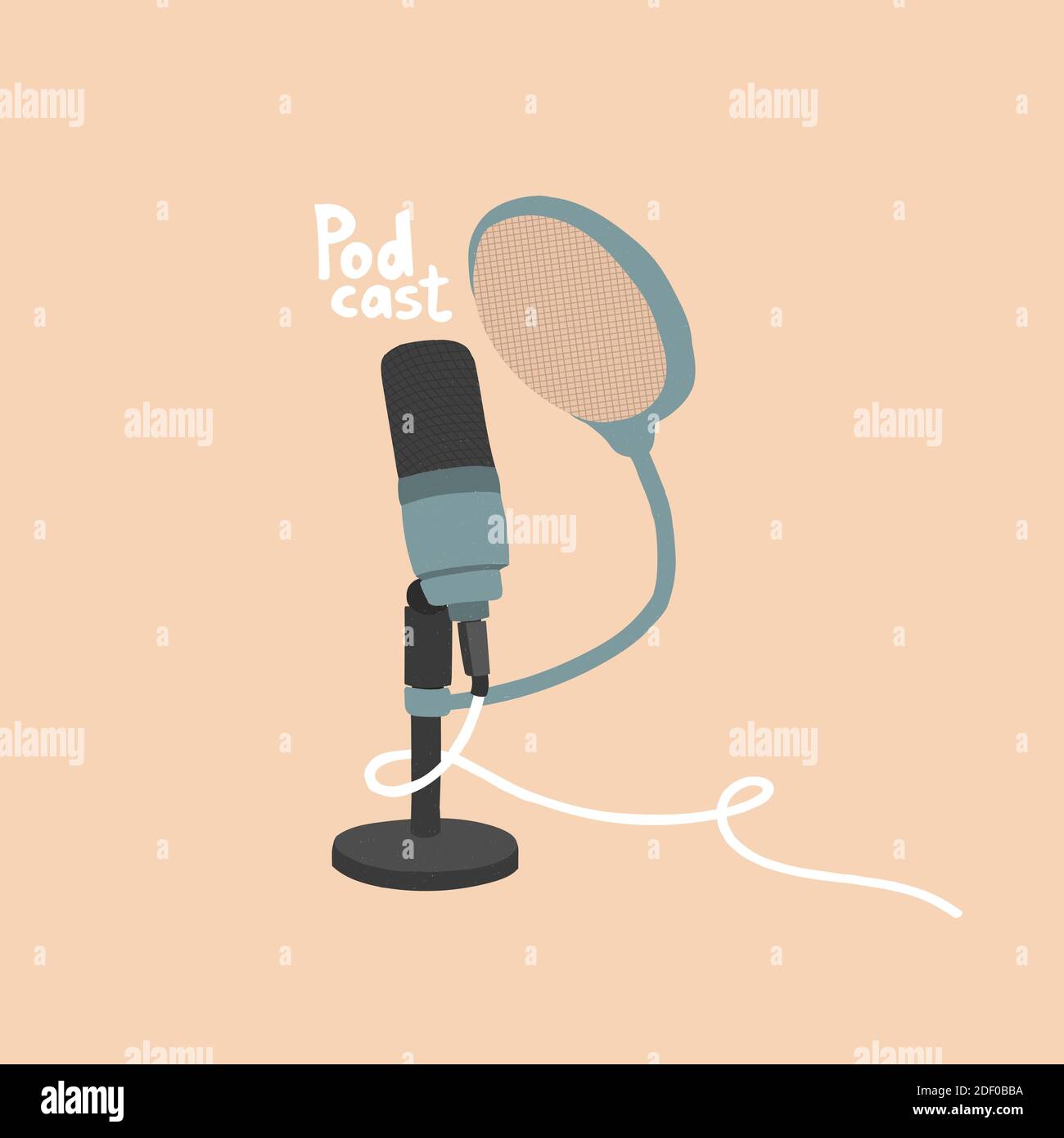 Microphone Vector Illustration. Voice Speak Up and Recording. Podcast  microphone icon isolated cartoon illustration 14480283 Vector Art at  Vecteezy