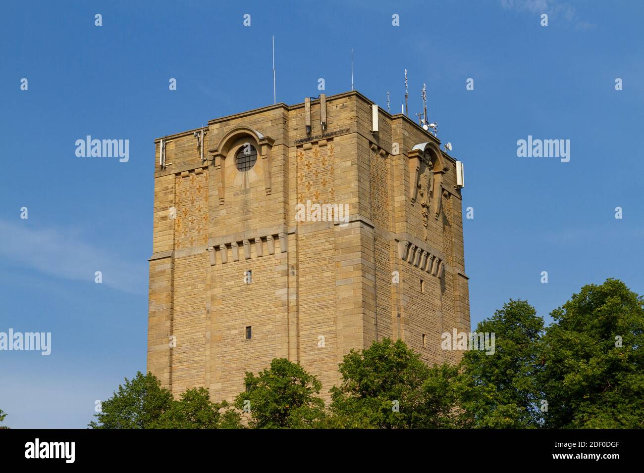 Lincoln Waterworks tower, Lincoln, Lincolnshire, UK. Stock Photo