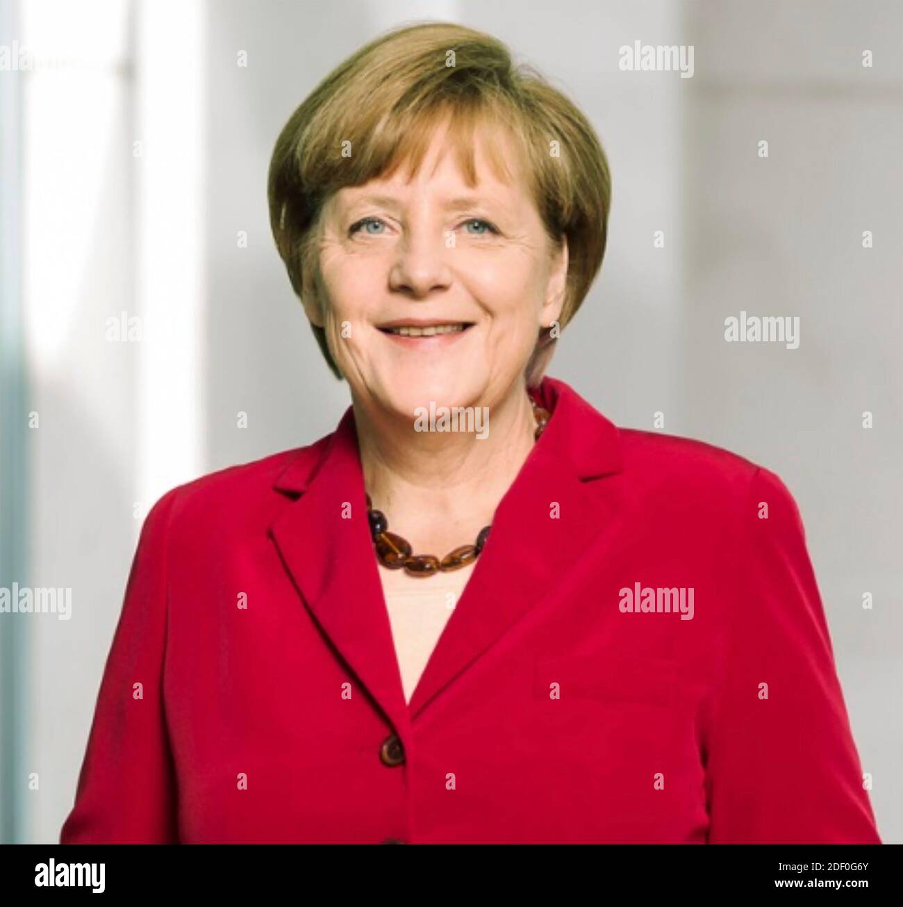 ANGELA MERKEL German politician and Chancellor here in 2013. Stock Photo