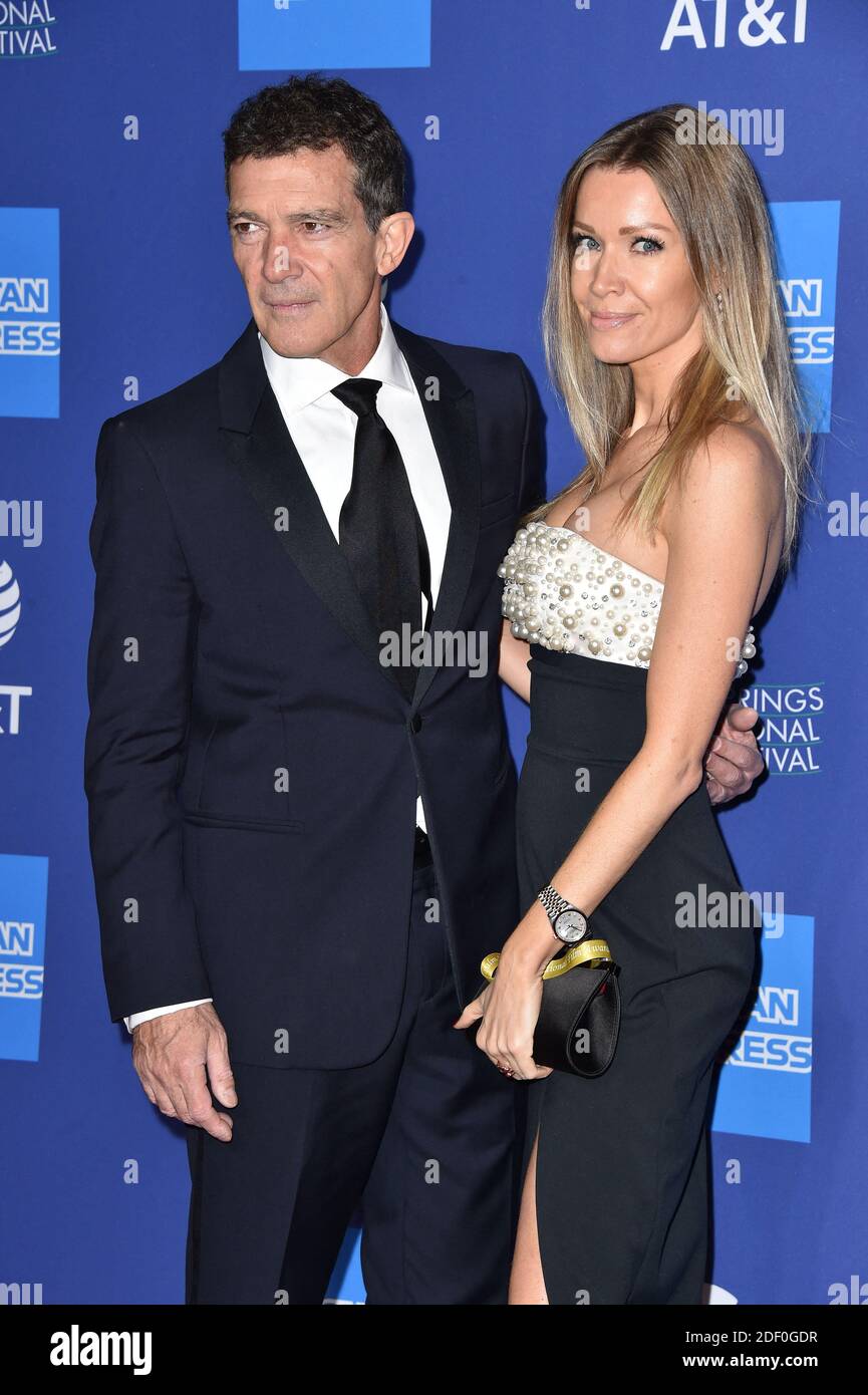 Antonio Banderas, Nicole Kimpel attend the 31st Annual Palm Springs