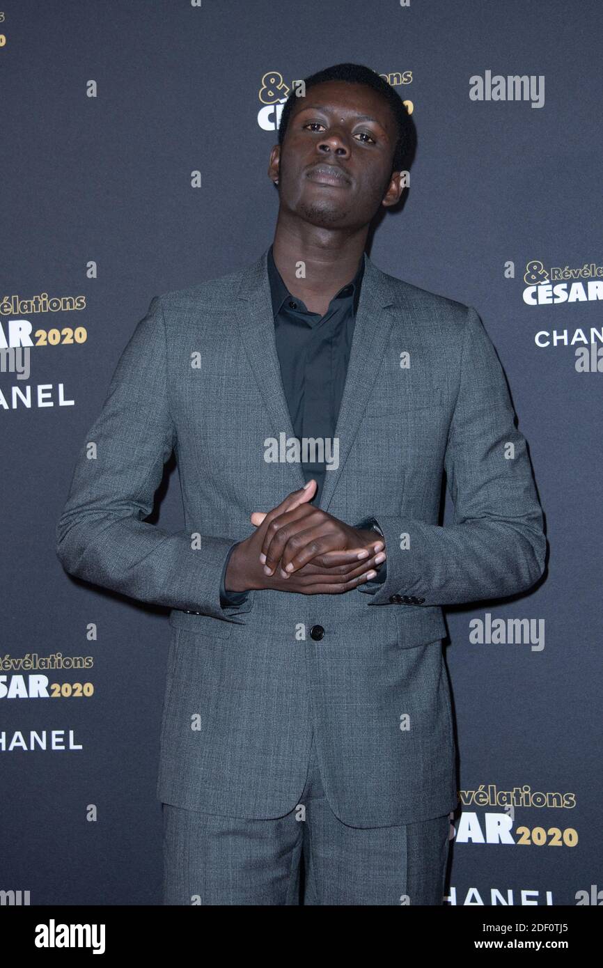 Amadou Mbow attending the Cesar Revelations 2020 Photocall at the Petit Palais in Paris, France on January 13, 2020. Photo by Aurore Marechal/ABACAPRESS.COM Stock Photo