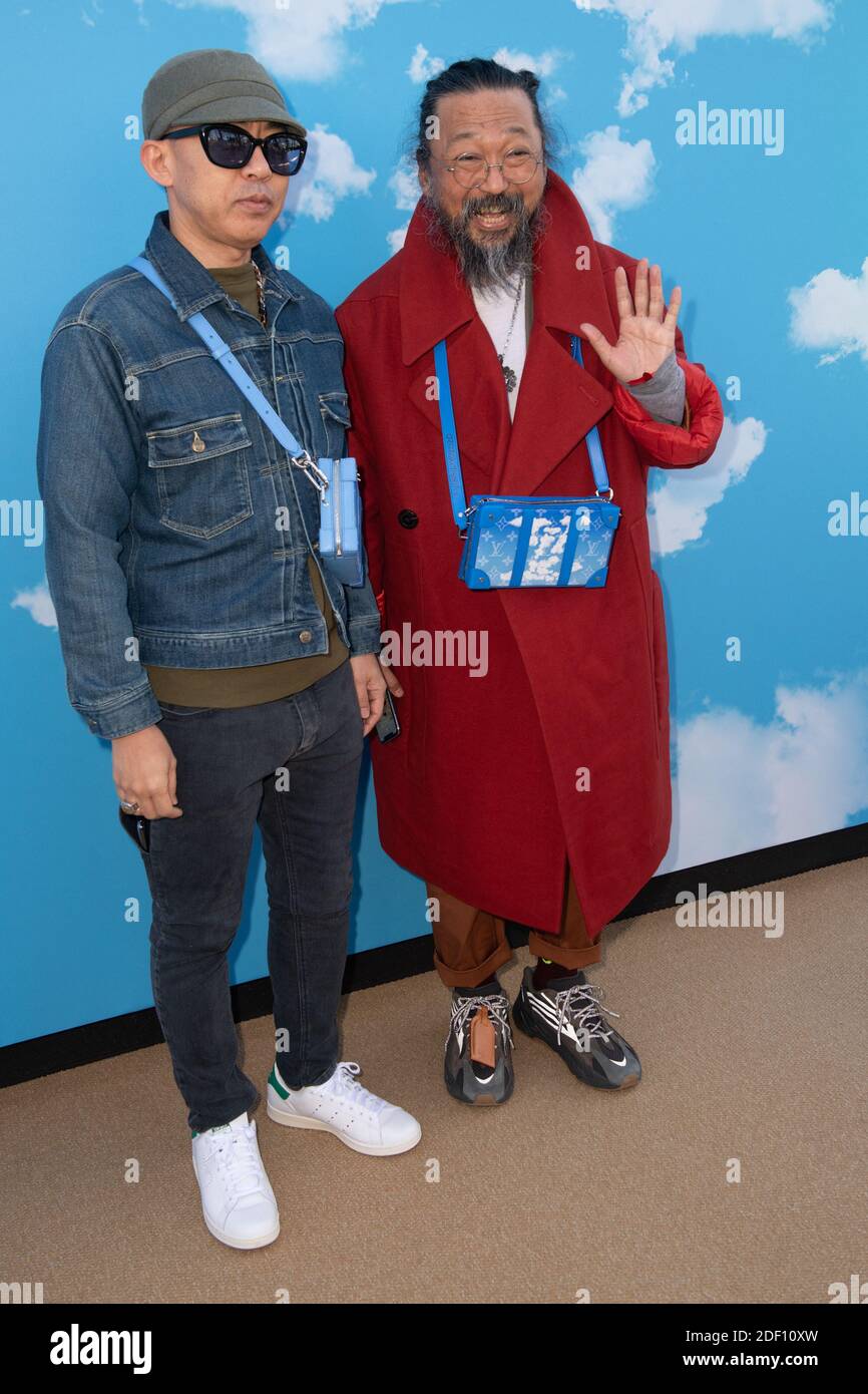 Nigo and Takashi Murakami attend the Louis Vuitton Menswear Fall/Winter  2020-2021 show as part of Paris Fashion Week on January 16, 2020 in Paris,  France. Photo by Laurent Zabulon/ABACAPRESS Stock Photo - Alamy