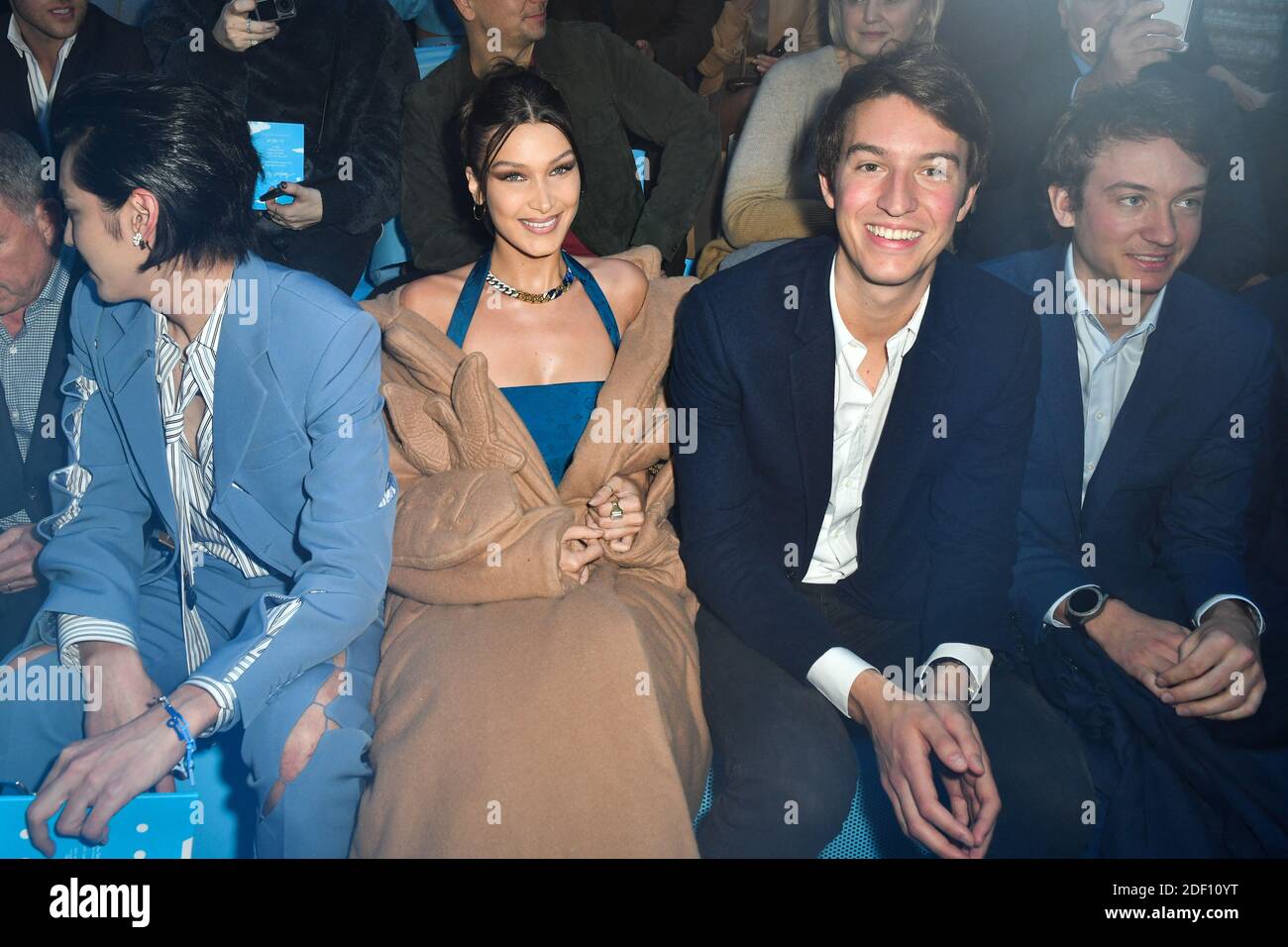 Alexandre Arnault and Bella Hadid attend the Louis Vuitton Menswear  Fotografía de noticias - Getty Images