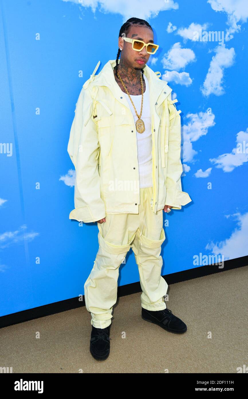 Tyga Attends The Louis Vuitton Menswear Fall Winter 2020 2021 Show As Part Of Paris Fashion Week On January 16 2020 In Paris France Photo By Laurent Zabulon Abacapress Stock Photo Alamy