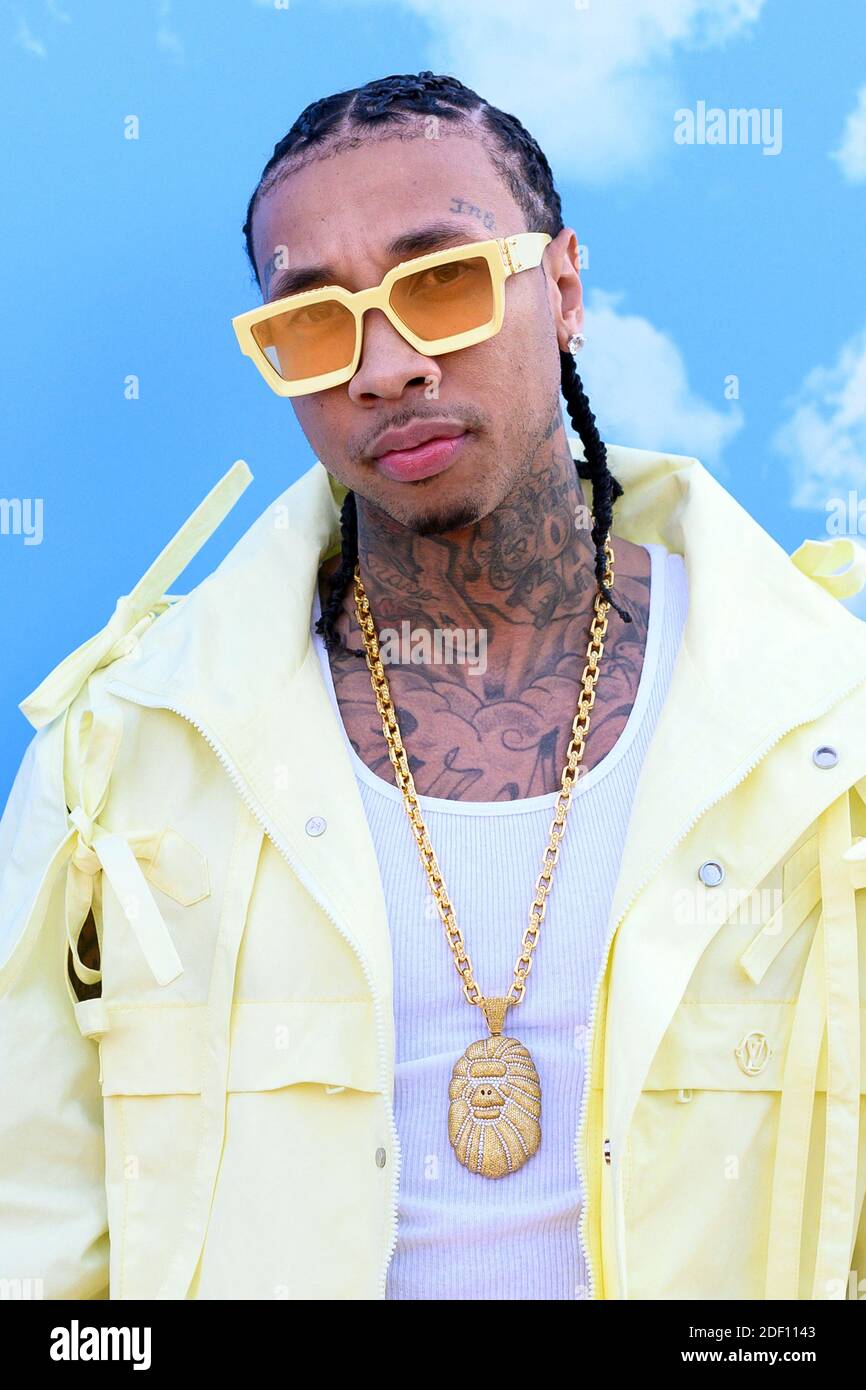 Tyga Attends The Louis Vuitton Menswear Fall Winter 2020 2021 Show As Part Of Paris Fashion Week On January 16 2020 In Paris France Photo By Laurent Zabulon Abacapress Stock Photo Alamy