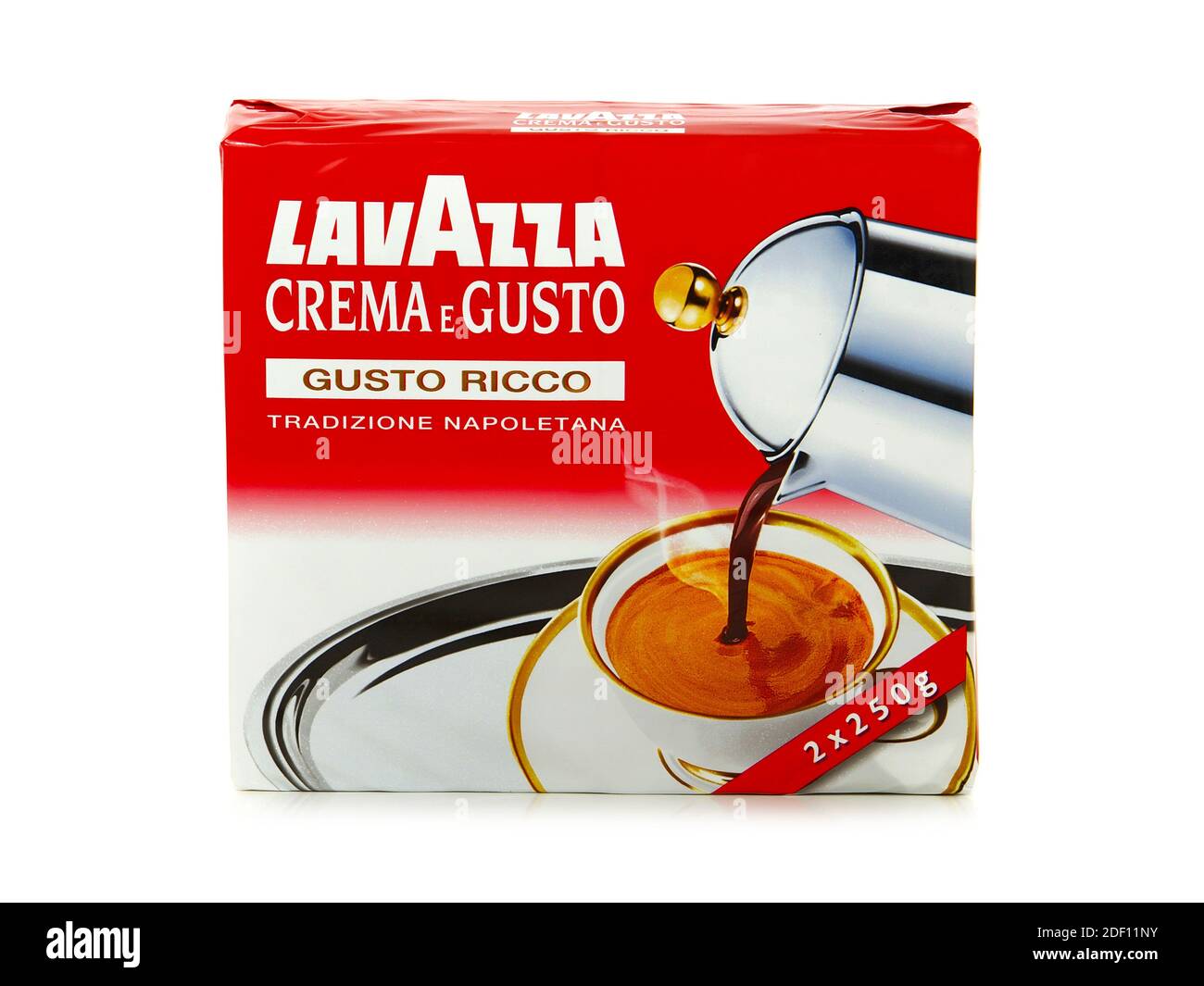 Lavazza Espresso Crema e Gusto Forte en grains de café grani (1Kg) –  Italian Gourmet FR