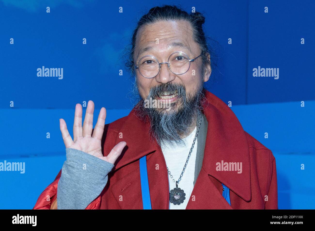 Takashi Murakami attending the Off-White Menswear Spring Summer 2020 show  as part of Paris Fashion Week in Paris, France on June 19, 2019. Photo by  Aurore Marechal/ABACAPRESS.COM Stock Photo - Alamy