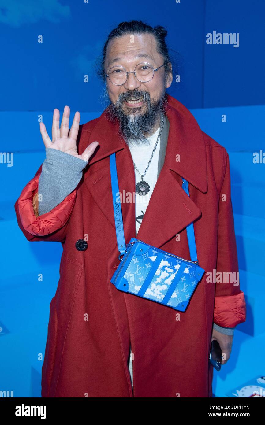 Takashi Murakami attending the Louis Vuitton Menswear Fall/Winter 2019-2020  show as part of Paris Fashion Week in Paris, France on January 17, 2019.  Photo by Jerome Domine/ABACAPRESS.COM Stock Photo - Alamy