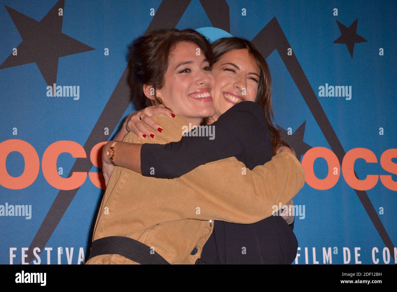 Laurie Cholewa Helene Mannarino Attending The Screening Of The Film La Daronne During The 23rd Comedy