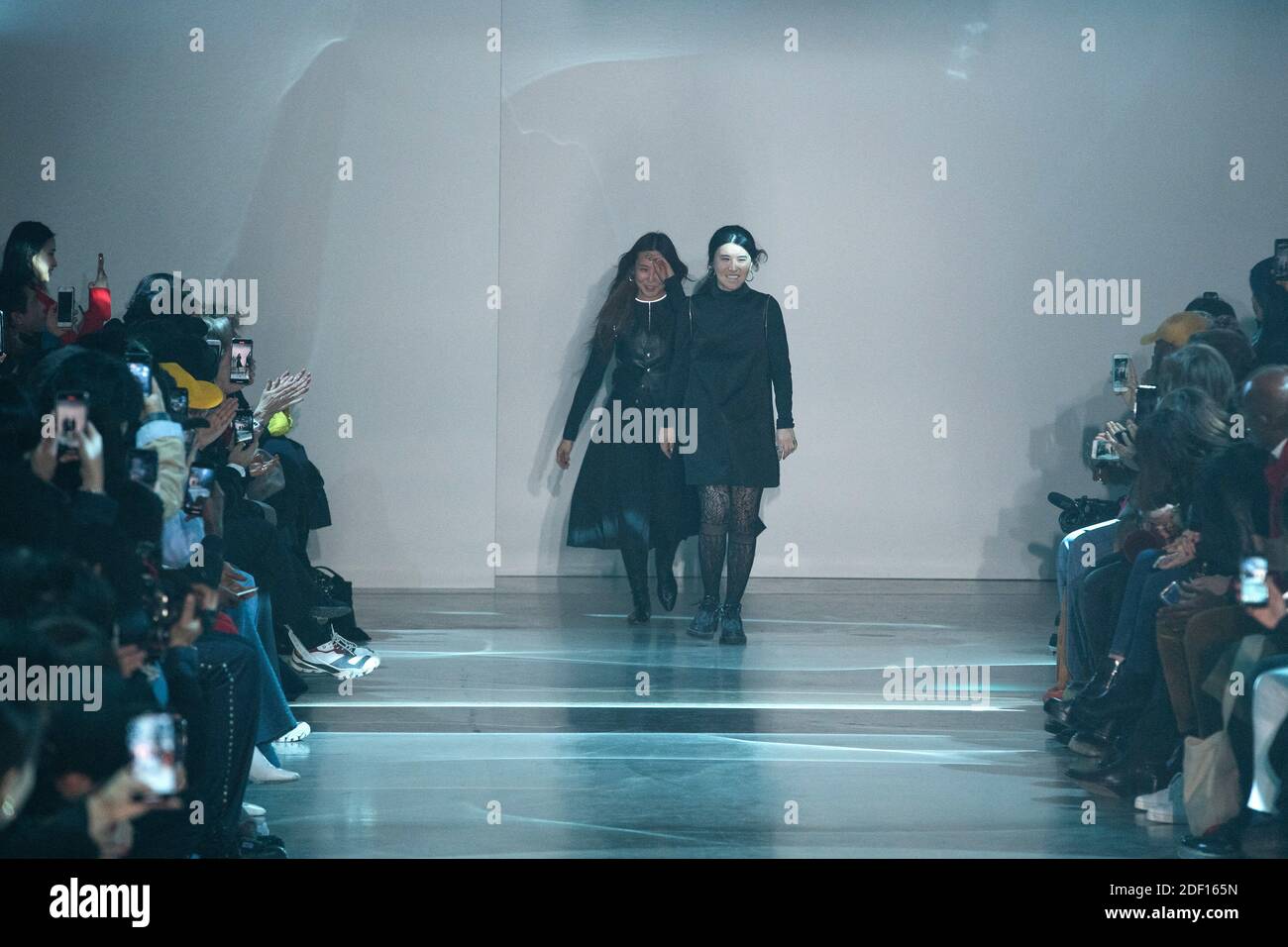 Designers Jessica Jung and Dami Kwon make an appearance on the runway ...