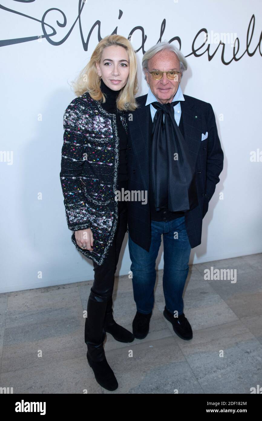 Sabine Getty and Diego della Valle attend the Schiaparelli Haute News  Photo - Getty Images